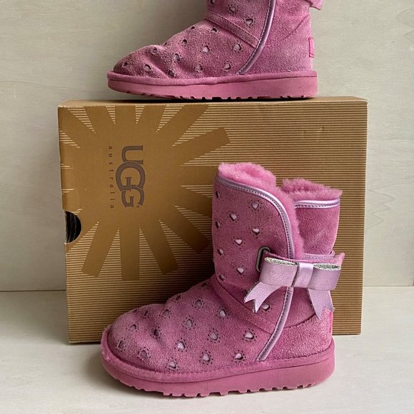 ๐3x HP! ๐ UGG Joleigh Glitter Little Girl Boots - Picture 6 of 15